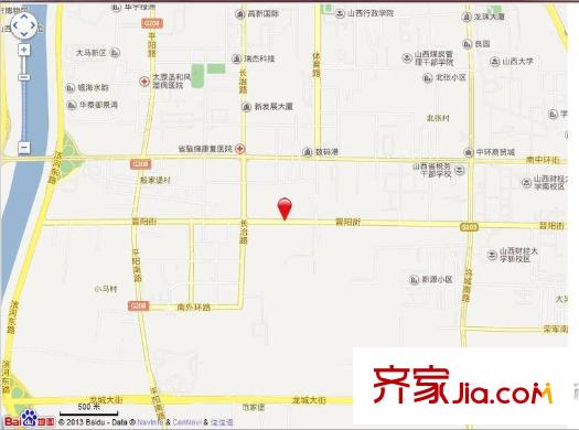 恒大華府交通圖