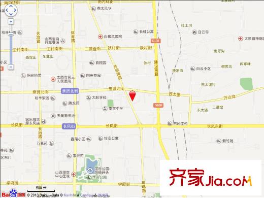 文湃苑交通圖