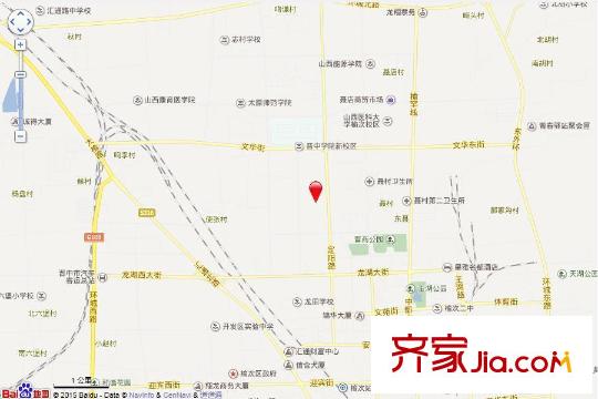 晉中萬科?朗潤(rùn)園電子地圖