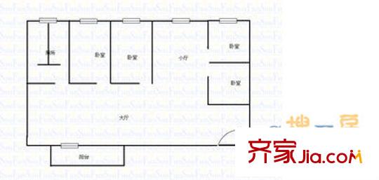 華宇國(guó)際 4室 戶(hù)型圖