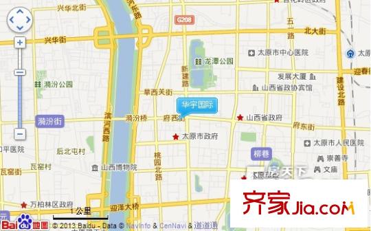 華宇國(guó)際配套圖太原  周邊