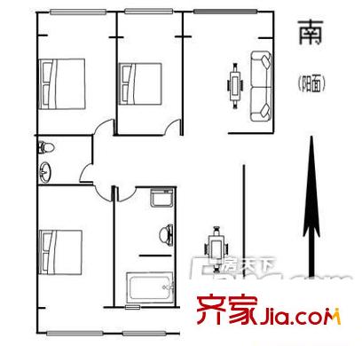 地礦小區(qū) 戶型圖