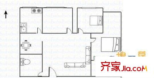 太原 茂華小區(qū) 戶型圖
