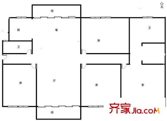 太原 茂華小區(qū) 戶型圖