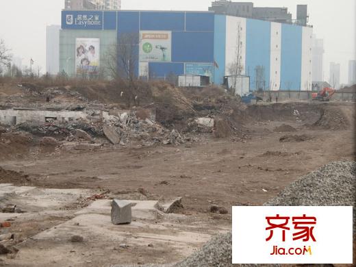 海唐廣場工地實(shí)景（2013.3.13）