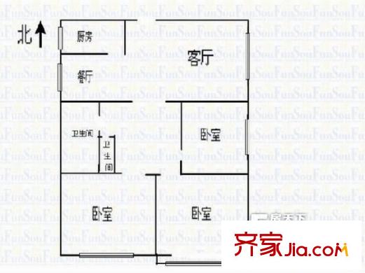 太原 解放路小區(qū) 戶型圖