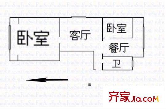 太原 造紙廠宿舍 戶型圖