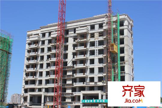 綠地盧浮公館1號樓工程進(jìn)度（2015-09-12）