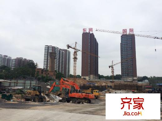 東潤國際新城工地實(shí)景（2015.6.25）
