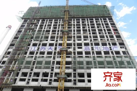 嘉地G20 5米43#樓工程進度圖（2015-06-12）