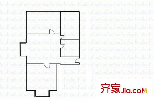 和佳世紀(jì)柏林 2室 戶型圖