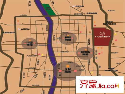 五龍灣?府東天地交通圖