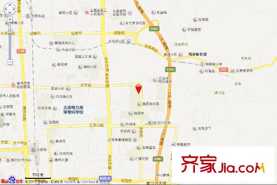 五龍灣?府東天地交通坐標圖