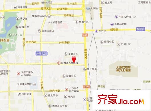 方便面廠宿舍交通圖太原  
