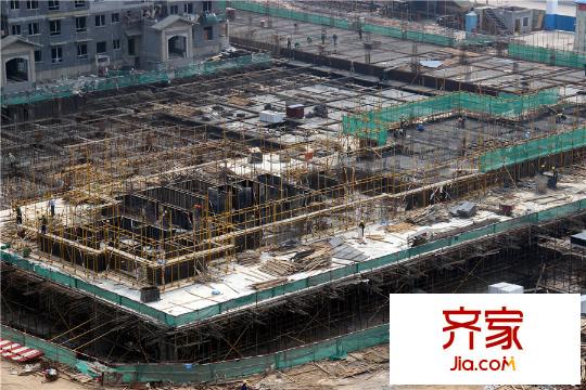 蘭亭?御湖城25#樓工程進(jìn)度圖（2015-07-07）