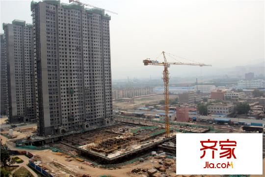 蘭亭?御湖城25#樓工程進(jìn)度圖（2015-07-07）