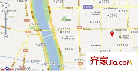 易尚大廈交通圖太原  