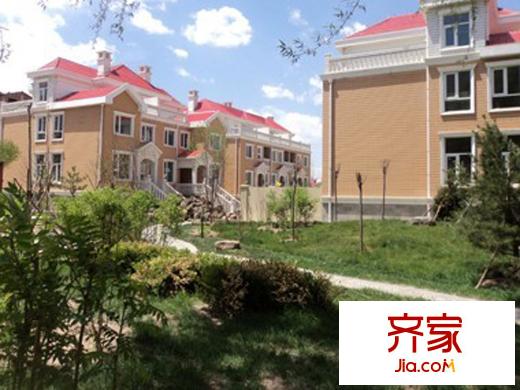 智誠(chéng)御水灣實(shí)景圖20100909聯(lián)排別墅實(shí)景