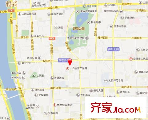 雙西教委宿舍交通圖太原  