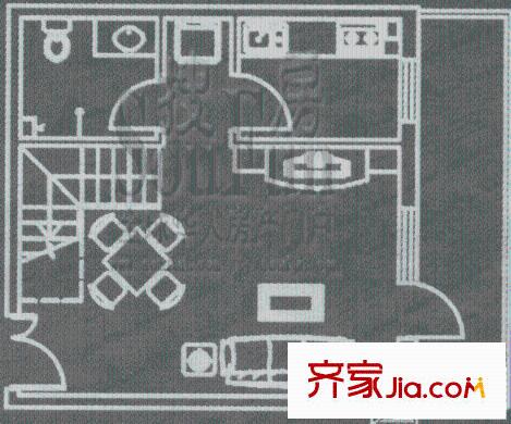 太原 景觀新貴豪庭二期 戶型圖