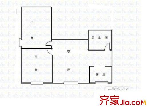 太原 三監(jiān)宿舍 戶型圖
