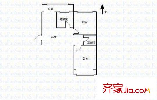 太原 三監(jiān)宿舍 戶型圖