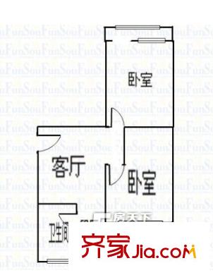 貿(mào)易學校宿舍 戶型圖