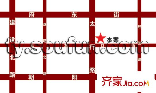 龍景尚都交通圖