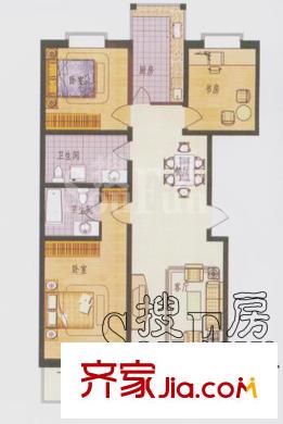 太原 金色麗城 戶型圖