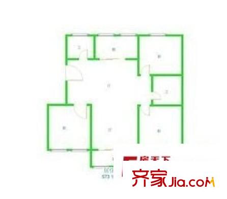 梧桐小區(qū) 0室 戶型圖