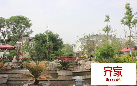 東龍壹灣二期別墅園林綠化實(shí)景（2014.5）