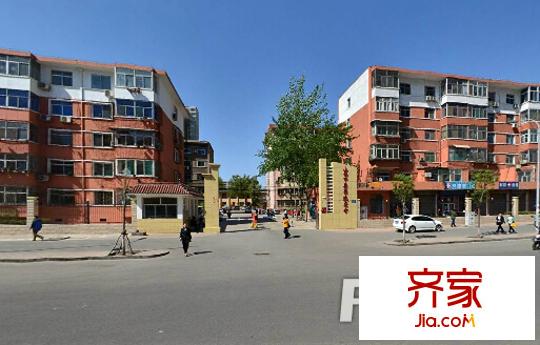中醫(yī)學(xué)院家屬樓外景圖太原  