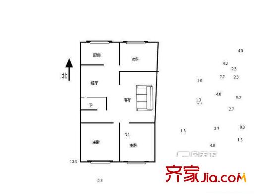 太原 山西煤炭職業(yè)技術(shù)學(xué)院宿舍 戶型圖