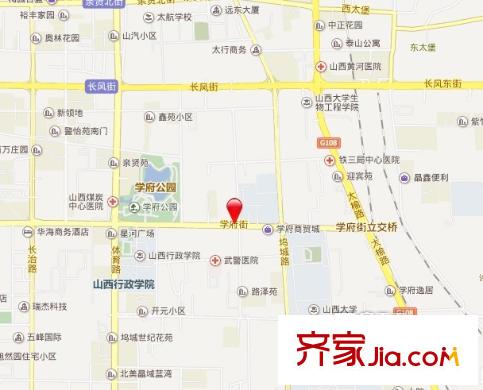 山西煤炭職業(yè)技術(shù)學(xué)院宿舍交通圖太原  