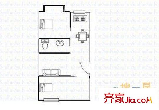 滌綸廠宿舍 戶型