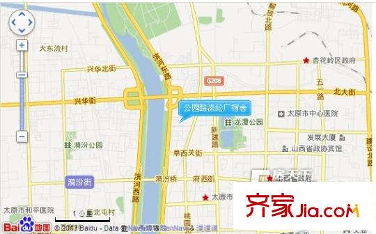 滌綸廠宿舍交通圖太原  