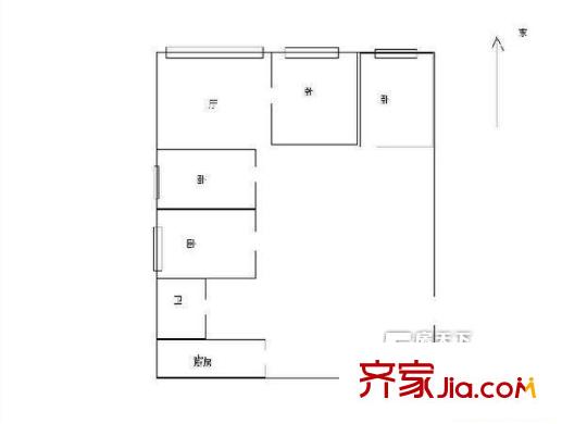 太原 文贏公寓 戶型圖