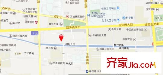 公交下元宿舍交通圖太原  