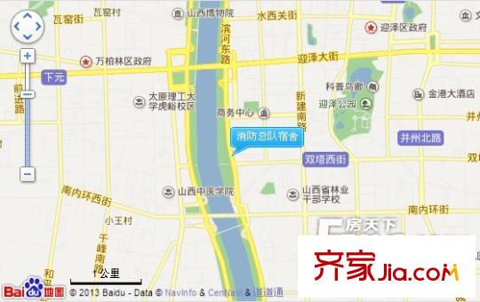 消防總隊宿舍交通圖太原  