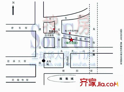 瑞生佳園交通圖