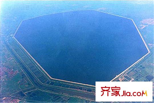 華駿首府周邊配套之棘洪灘水庫鳥瞰圖