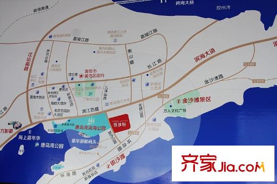 青島銀沙軒區(qū)位