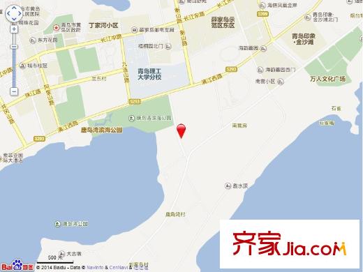 青島銀沙軒交通區(qū)位圖
