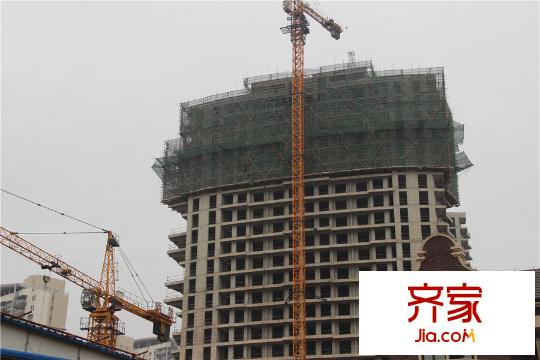 青島銀沙軒1#樓工程進(jìn)展（2015.07.06）