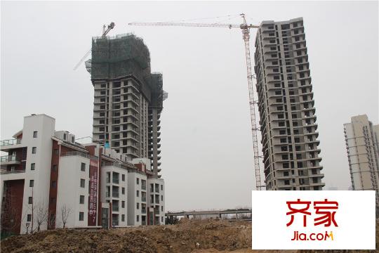 青島銀沙軒1#2#樓工程進(jìn)展（2015.08.07）
