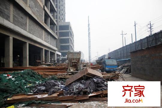 萬(wàn)豪新天地實(shí)景圖施工實(shí)景（2012-12-26）7