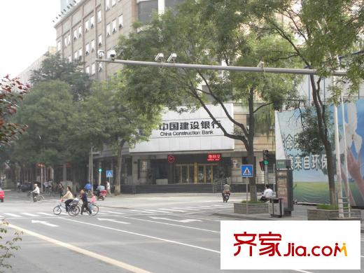 貴通潤園配套圖項(xiàng)目東北角建設(shè)銀行
