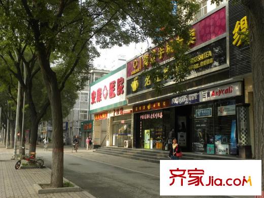 貴通潤(rùn)園配套圖項(xiàng)目南側(cè)商店