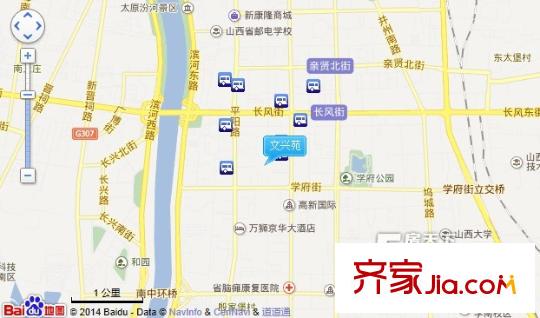 文興苑交通圖太原  