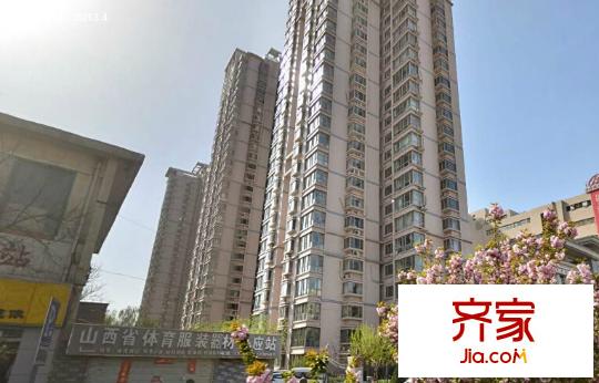 解放南路中國銀行宿舍外景圖太原  